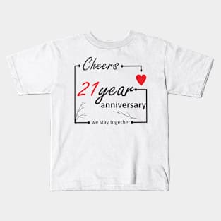 21 Year Anniversary Kids T-Shirt